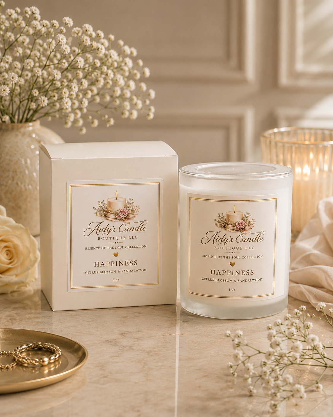 Happiness | Luxury Soy Candle