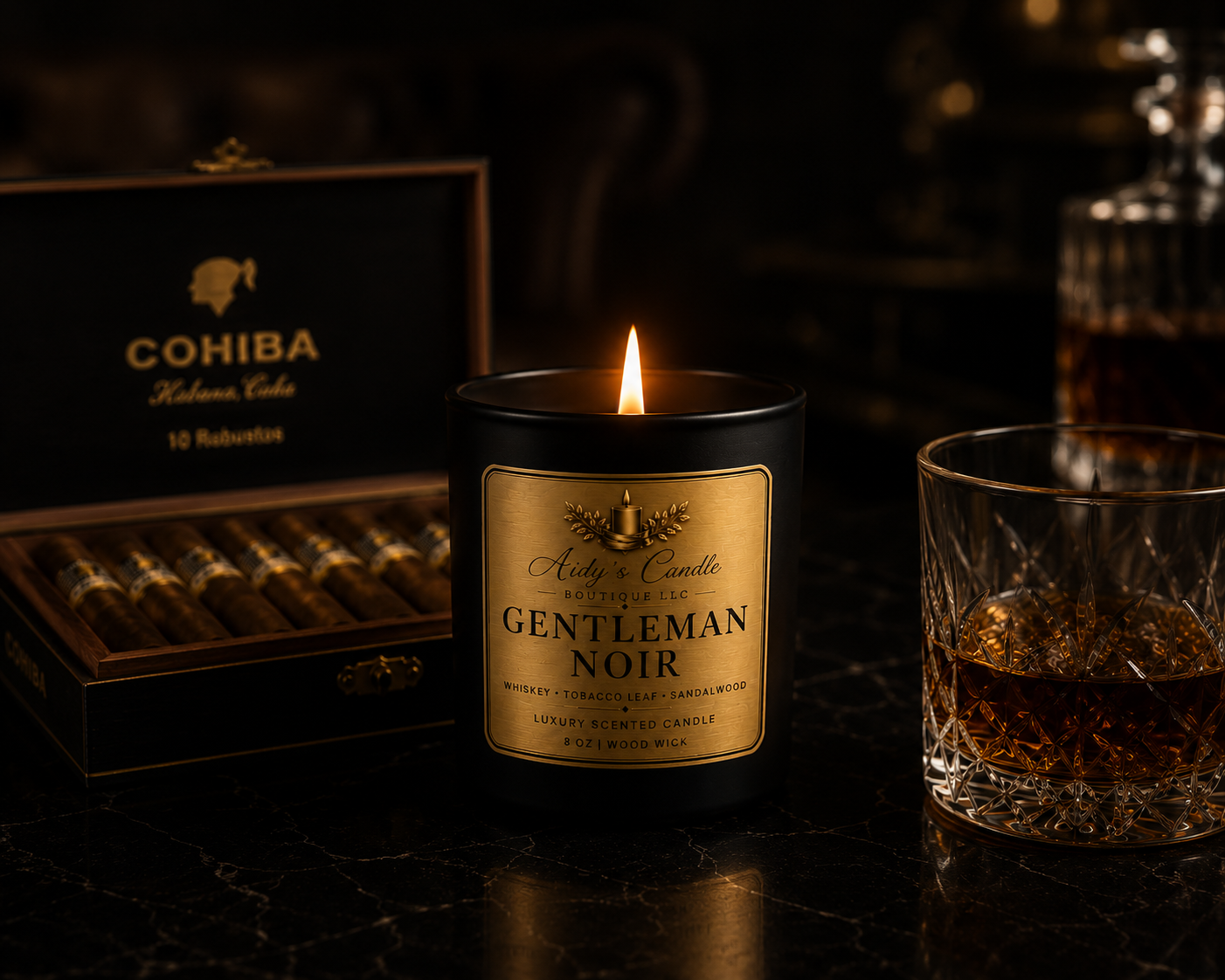 Gentleman Noir | Luxury Scented Candle