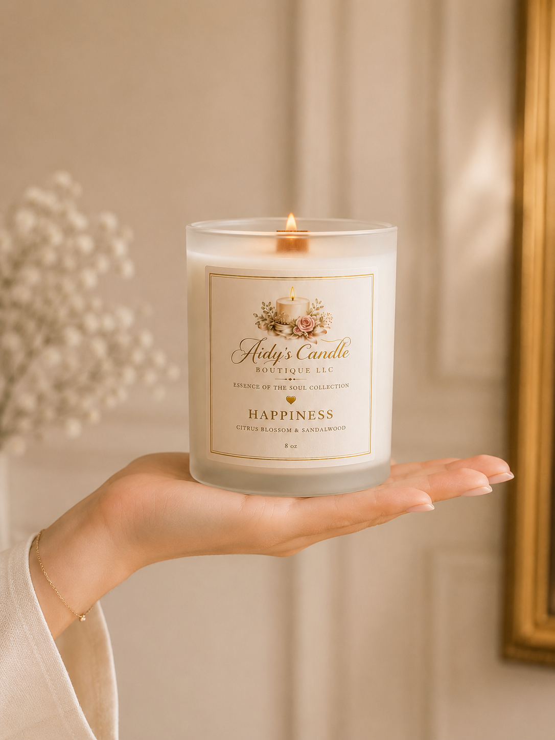 Happiness | Luxury Soy Candle